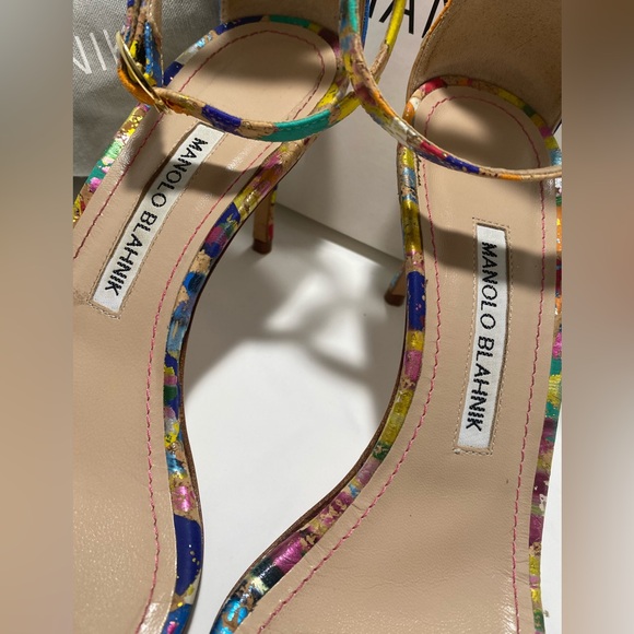 BNIB MANOLO BLAHNIK fun kitten heels - Picture 4 of 12